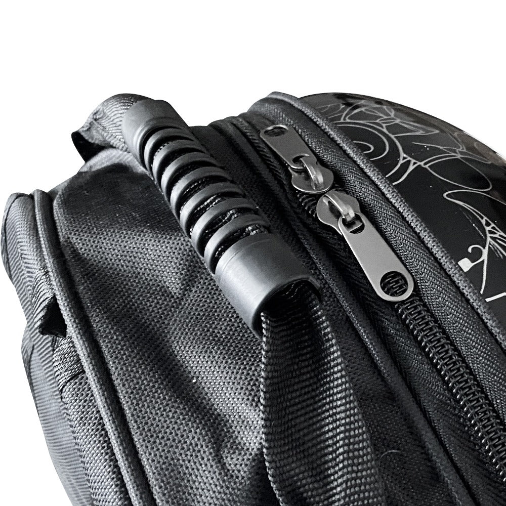 Plecak do noszenia zwierząt,motyw czarny z misiem